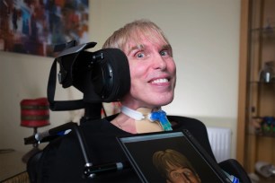 Dr. Peter Scott-Morgan is on a quest to become part-human, part-robot to combat motor neuron disease.