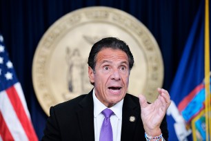 Gov Andrew Cuomo doesn't seem to want New Yorkers to get President Trump's jobless benefits.