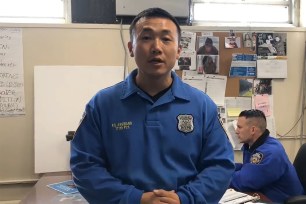 NYPD Officer Baimadajie Angwang