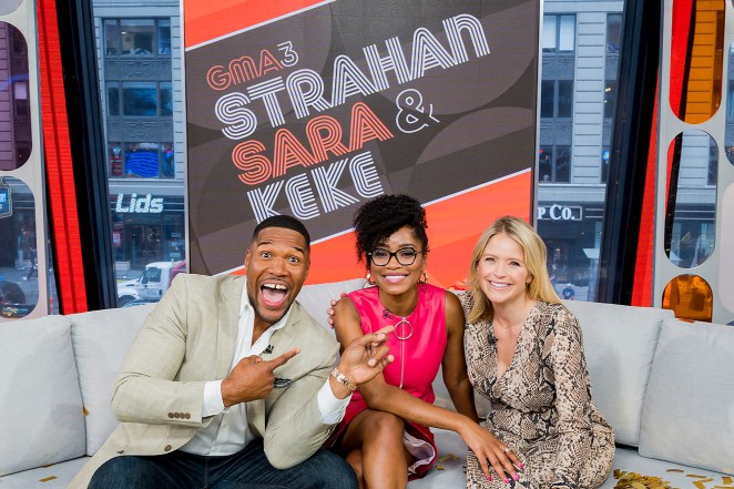 Sara Haines left "The View" in 2018 to join ABC's “GMA 3: Strahan, Sara and Keke.” 