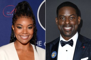 Gabrielle Union and Sterling K. Brown.
