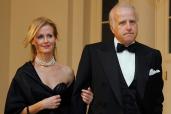 Jim and Sara Biden arrive at the White House in 2011.