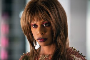 Laverne Cox in "Bad Hair."