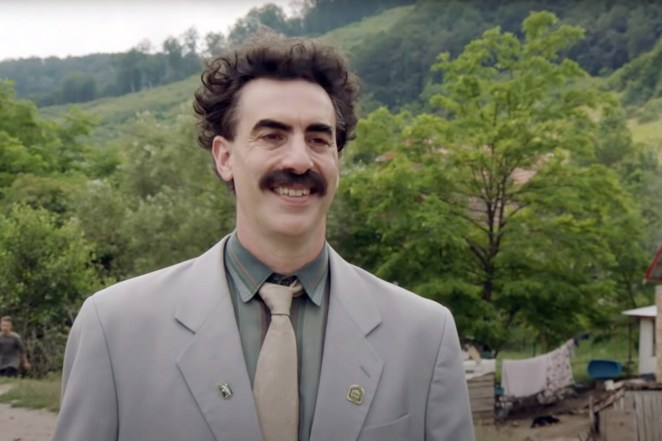 Sacha Baron Cohen is back in "Borat Subsequent Moviefilm."