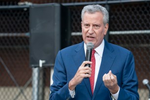 Mayor Bill de Blasio