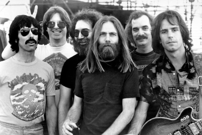 Grateful Dead members in an undated photo. 