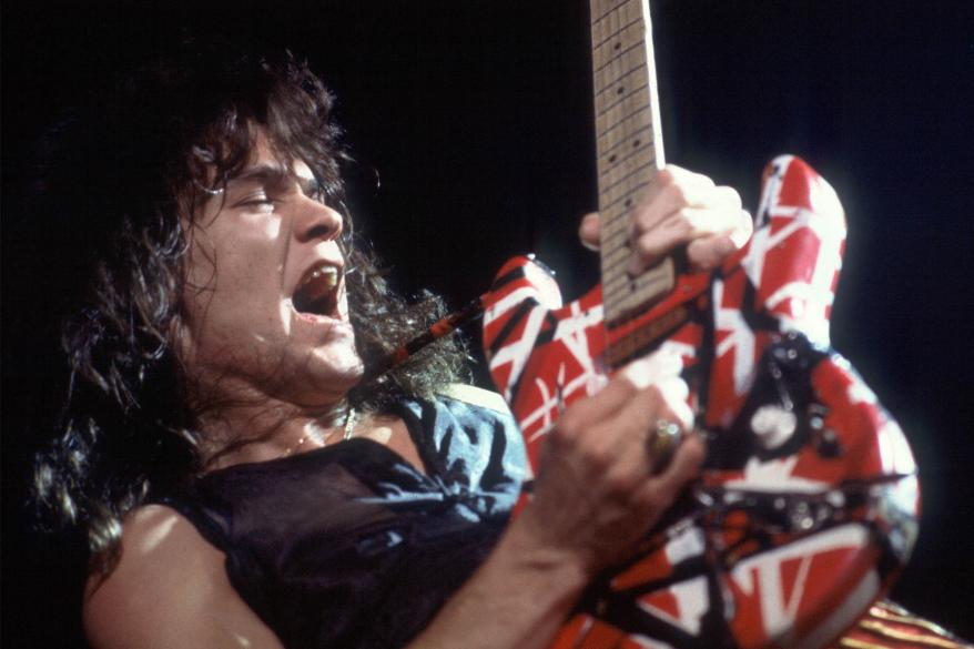 Eddie Van Halen in 1978 in Chicago.