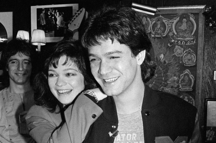 Valerie Bertinelli and Eddie Van Halen in 1995.