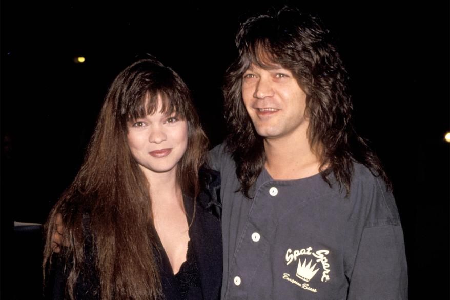 Valerie Bertinelli and Eddie Van Halen.