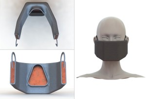 MIT engineers design a heated face mask to filter and inactivate coronaviruses.
