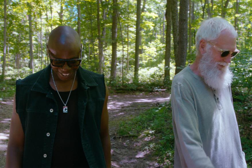 Dave Chappelle with David Letterman