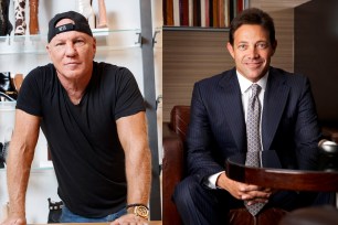 Shoe designer Steve Madden went to prison for dealings with Jordan Belfort (right).