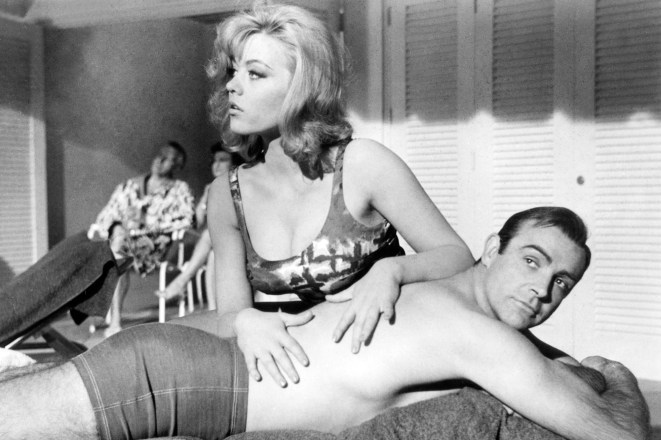 Margaret Nolan, Sean Connery