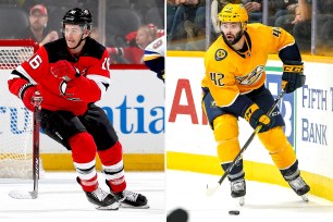 Rangers signed Kevin Rooney and Colin Blackwell to open free agency on Friday.