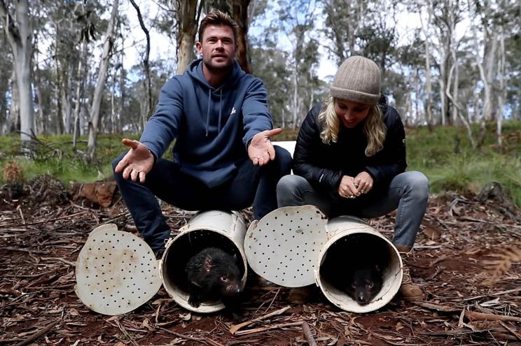 Chris Hemsworth and Elsa Pataky