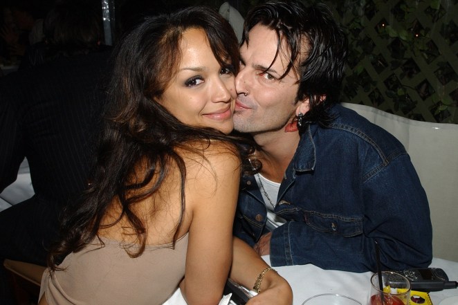 Mayte and Tommy Lee in 2001.