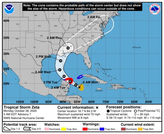 Tropical Storm Zeta