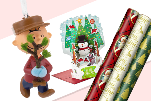 Stuff up for purchase at the Hallmark Sale
