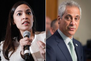 AOC, Rahm Emanuel