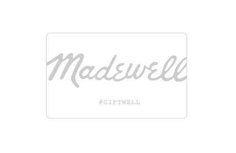 White Madewell gift card 