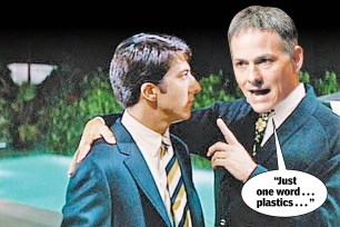 Just like Dustin Hoffman learns in “The Graduate,” the future is plastics. Or rather, eco-plastics, with investors like David Einhorn (right) buying up shares of New York Stock Exchange newcomer Danimer Scientific.