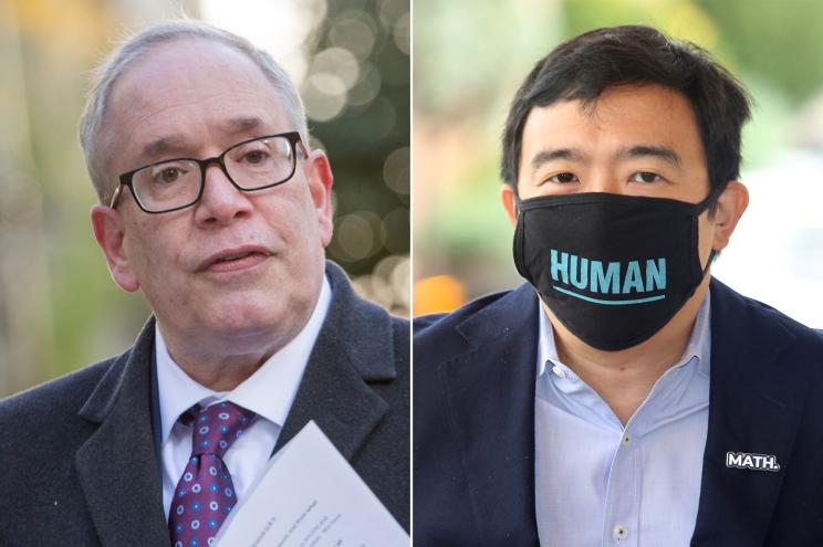 Comptroller Scott Stringer and Andrew Yang