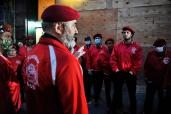 Curtis Sliwa and his Guardian Angels