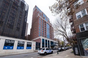 The notorious Umbrella Hotel in Kew Gardens, the site of NYC's first homicide of 2021.