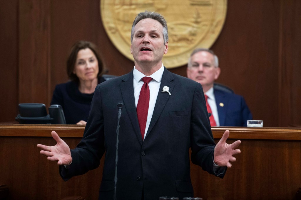 Alaska Governor Mike Dunleavy removed Anchorage Assembly member Jamie Allard from the state’s Human Rights Commission after she defended Nazi terms on Facebook.
