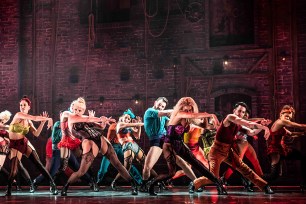 The Broadway cast of Moulin Rouge! The Musical