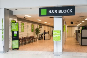 H&R Block store.