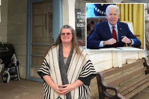 Laurie Cox opened Stroppel Hotel in Midland, SD, to cater to oil and gas workers there. President Biden’s executive order on the Keystone pipeline has devastated her business.