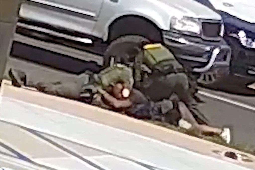 Newly released video shows deputies confront a Black man over alleged jaywalking before fatally shooting him in San Clemente.