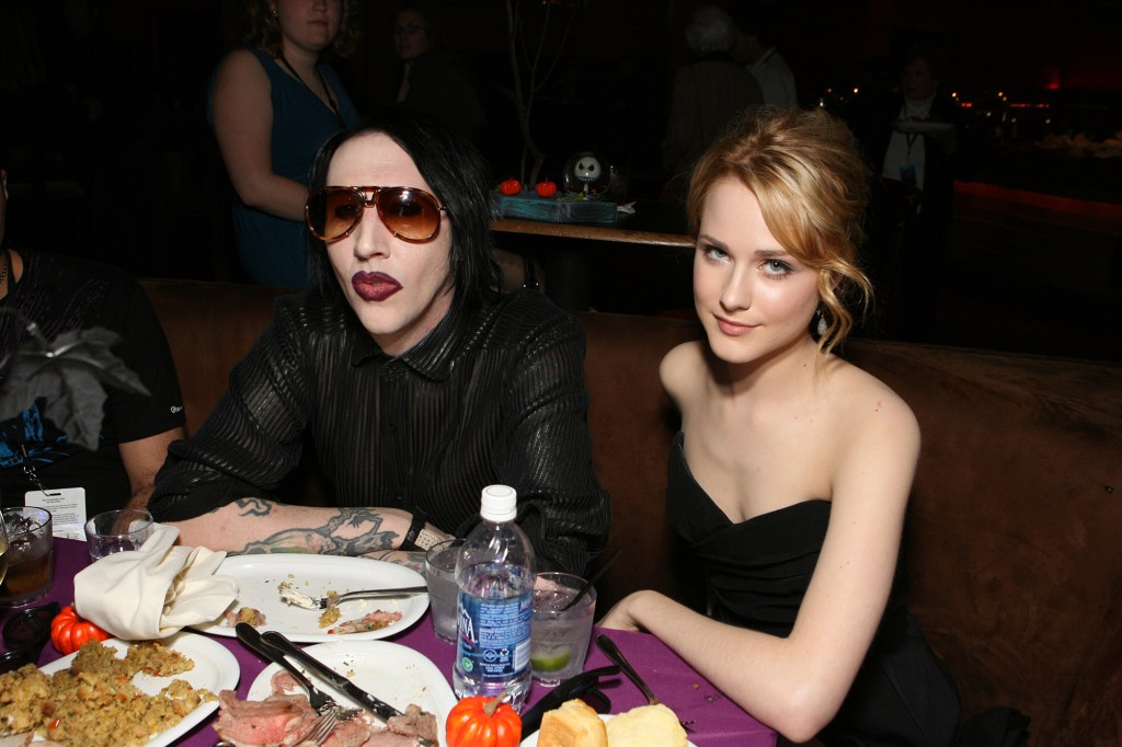 Marilyn Manson met Evan Rachel Wood in 2005 when she was just 18 years old.