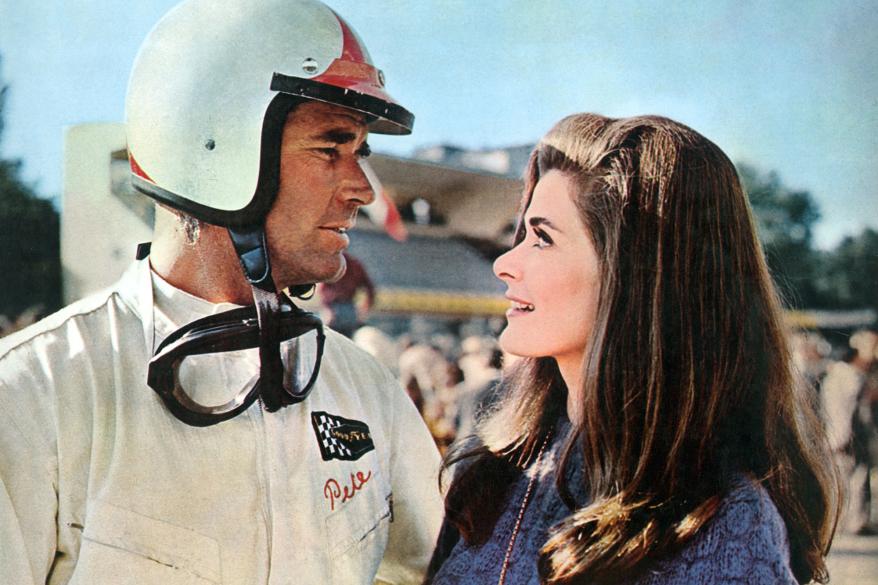 James Garner and Jessica Walter in 1966's "Grand Prix."