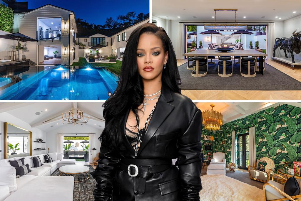 Rihanna just shelled out $13.75 million for a Beverly Hills oasis.