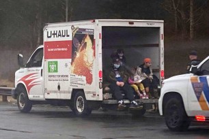 New Jersey State Police stopped a U-Haul in Toms River that was reportedly filled with six people on Feb. 28, 2021.