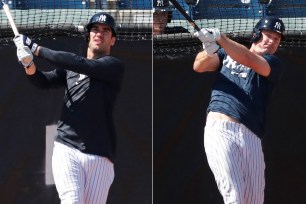 Mike Tauchman and Jay Bruce