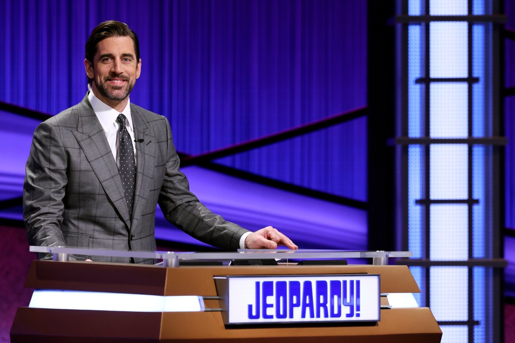 The Green Bay Packers quarterback spent most of the pandemic training for his "Jeopardy!" hosting gig.