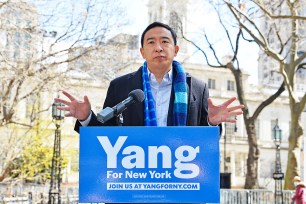 Andrew Yang has also endorsed renewable energy plans.