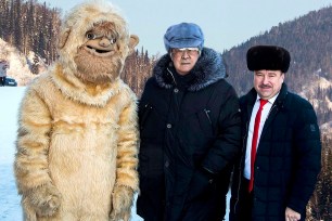 Russian fake yeti