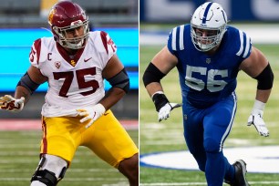 Jets Alijah Vera-Tucker, Quenton Nelson