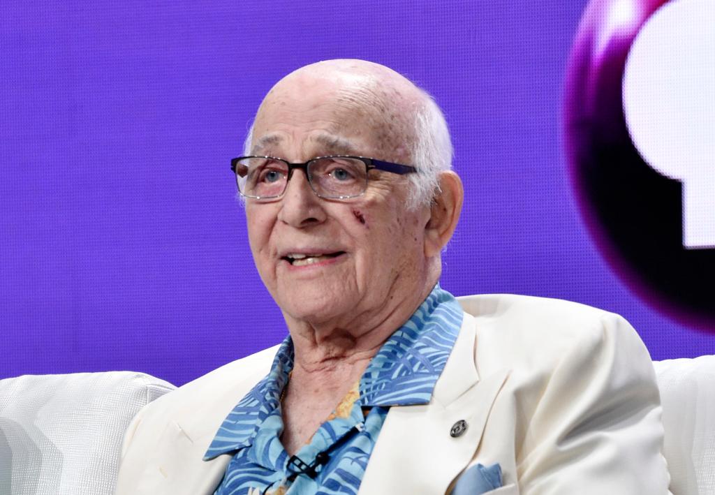 Gavin MacLeod on a panel discussion on July 31, 2018.