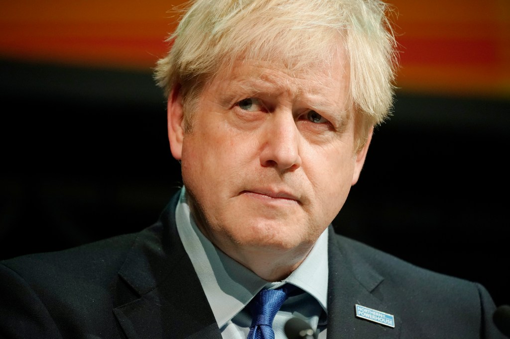 UK Prime Minister Boris Johnson