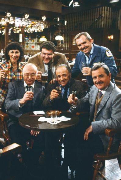 Norman Lloyd (front row, left) also appeared on "Cheers" as Dr. Daniel Auschlander.