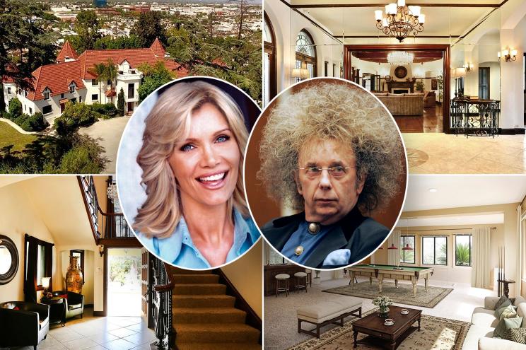 The late Phil Spector’s 11,000-square-foot “Pyrenees Castle” sold for $3.3 million, a 40% discount from its original $5.5 million listing price in 2019, part of a divorce settlement.