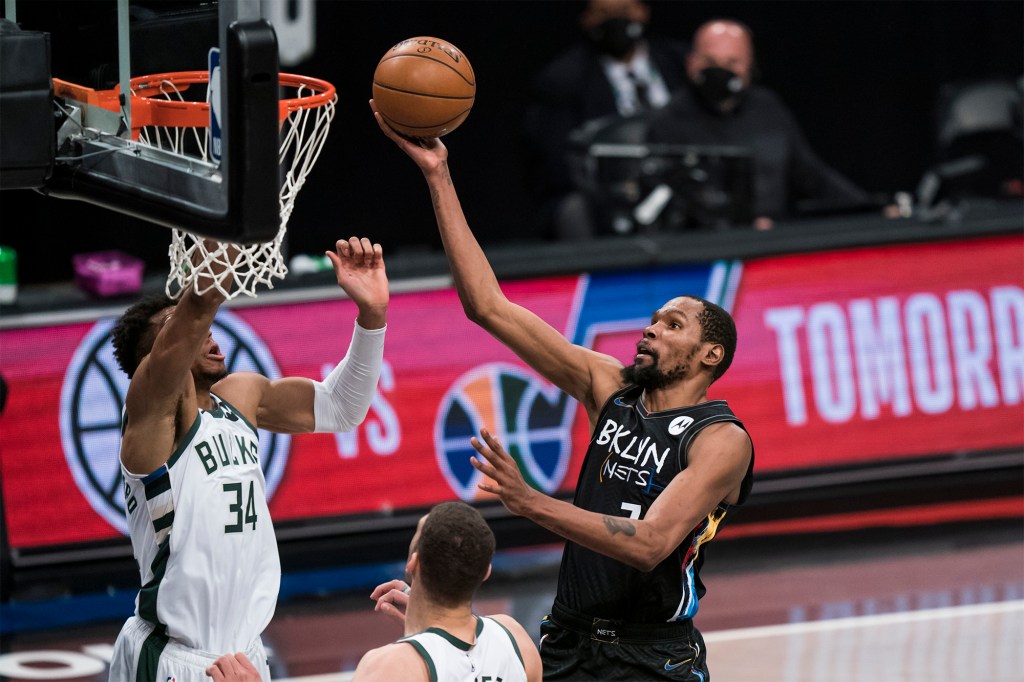 Kevin Durant leads Nets to a big victory in Game 5.