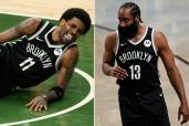 Kyrie Irving James Harden out Nets Game 5
