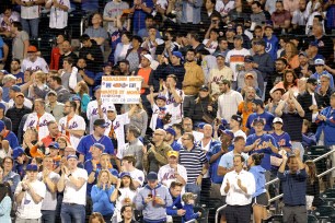 Citi Field will be at full capacity starting Monday.