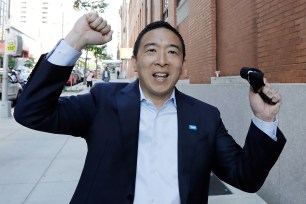 Mayoral candidate Andrew Yang got the endorsement after pledging to expand opportunities for advanced learning.